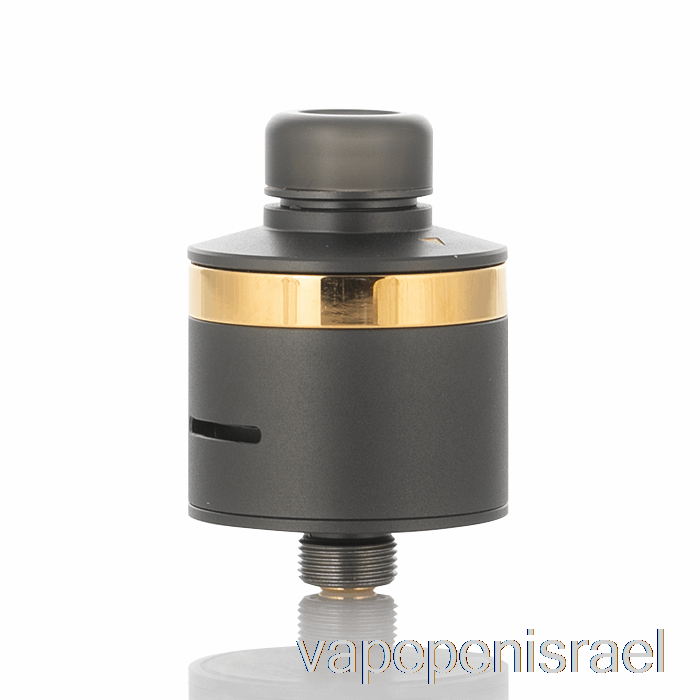 חד פעמי Vape Israel Bp Mods Bushido V3 22mm Bf Rda Dlc אפור + זהב